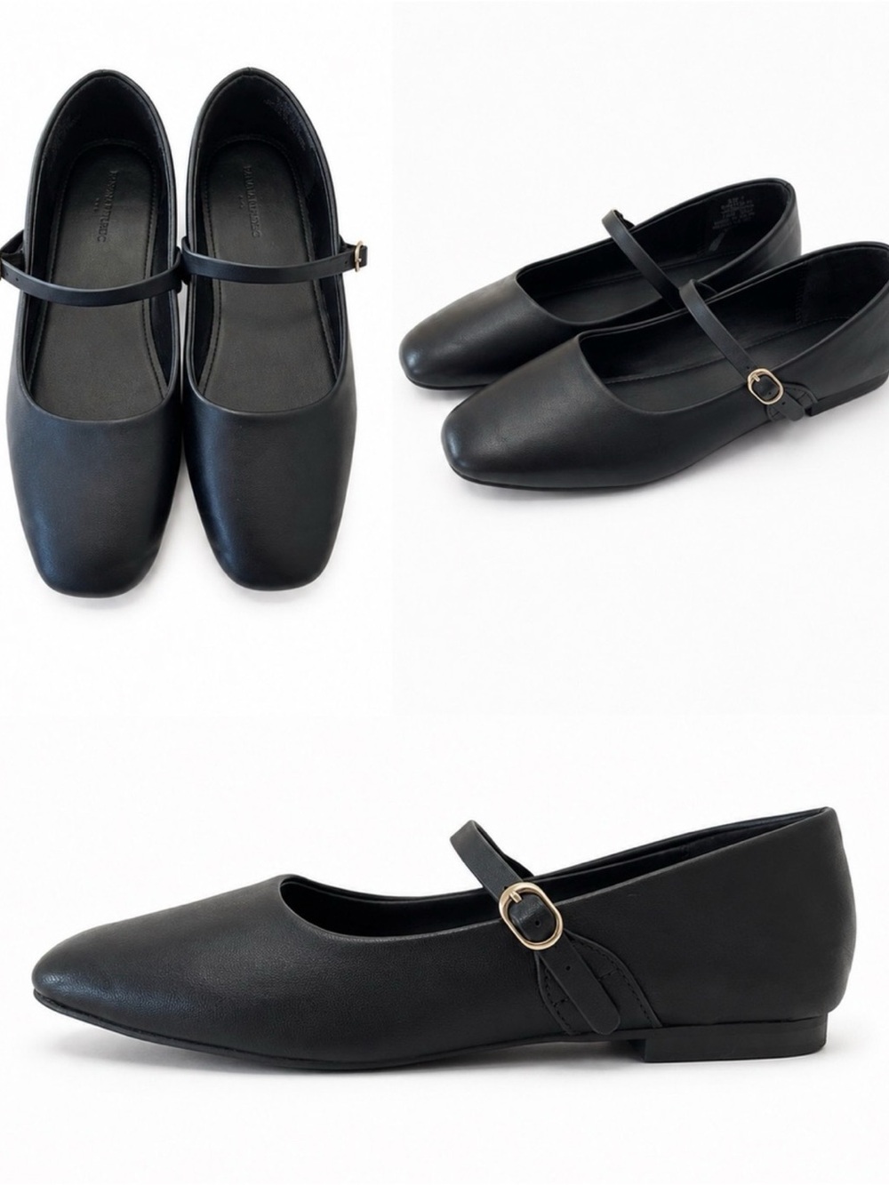Banana republic vegan leather maryjane ballet flat